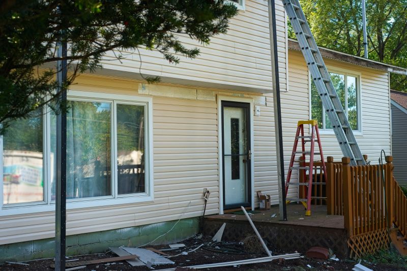 Refurbished Vinyl Siding